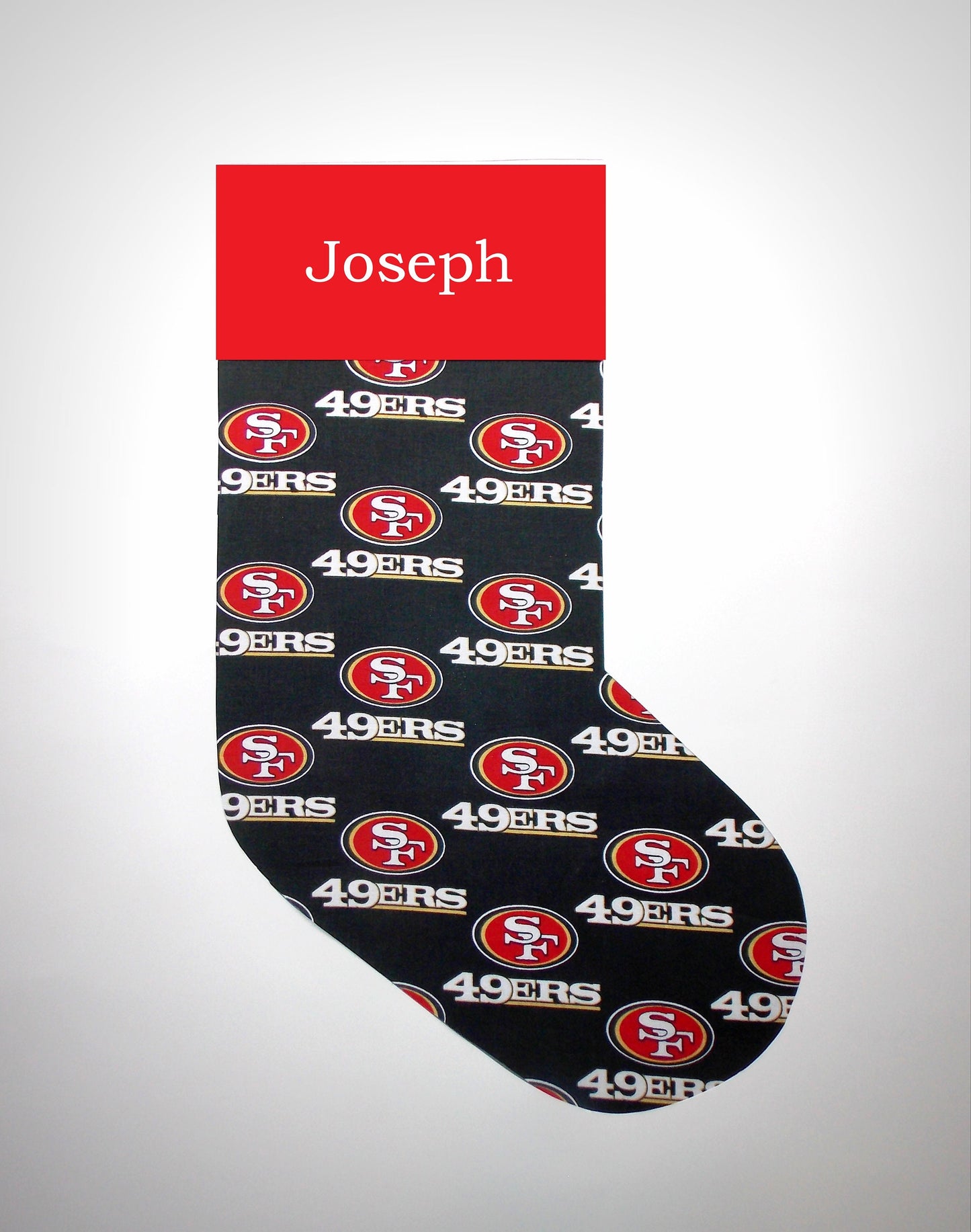 Personalized San Francisco Football Sports Custom Christmas Stocking