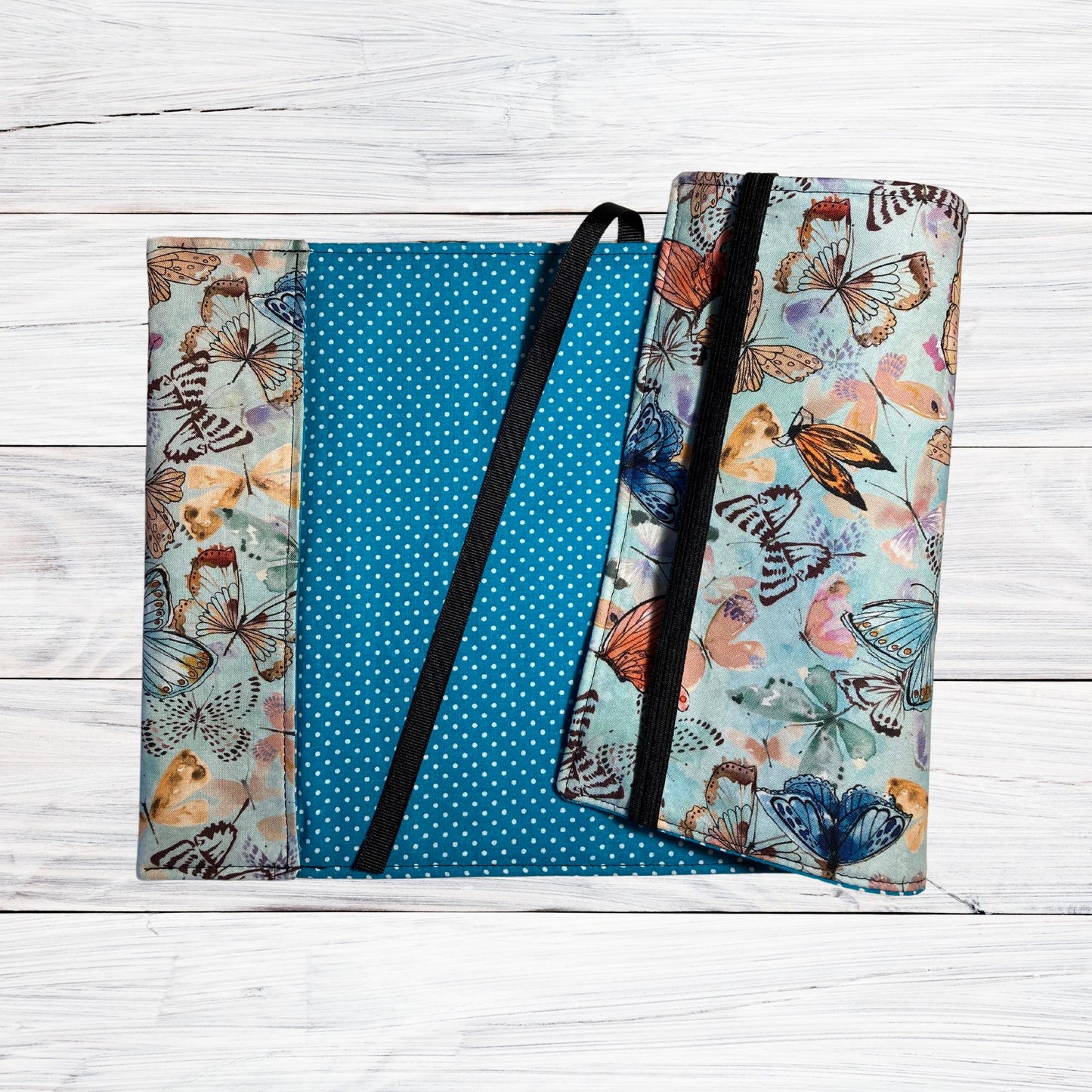 Delicate Butterflies- Adjustable Book Cover