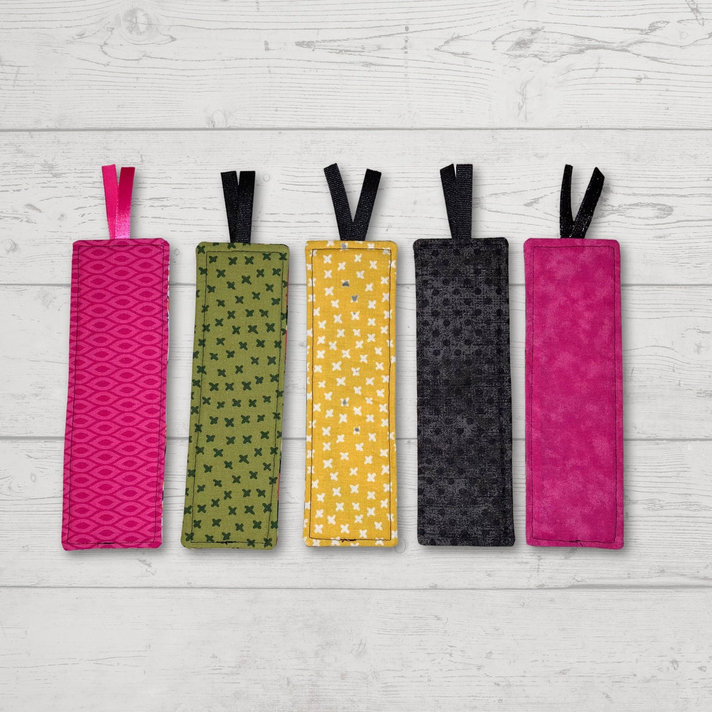 Fabric Bookmark, Summer Vibes, Watermelon Sunflower, Stocking Stuffer, Book lover, Read, Librarian, Teacher, Grandparent gifts