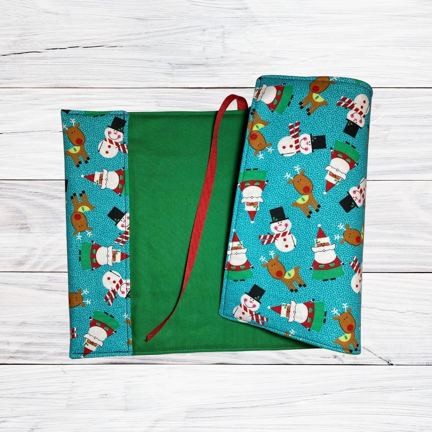 Blue Christmas - Adjustable Book Cover