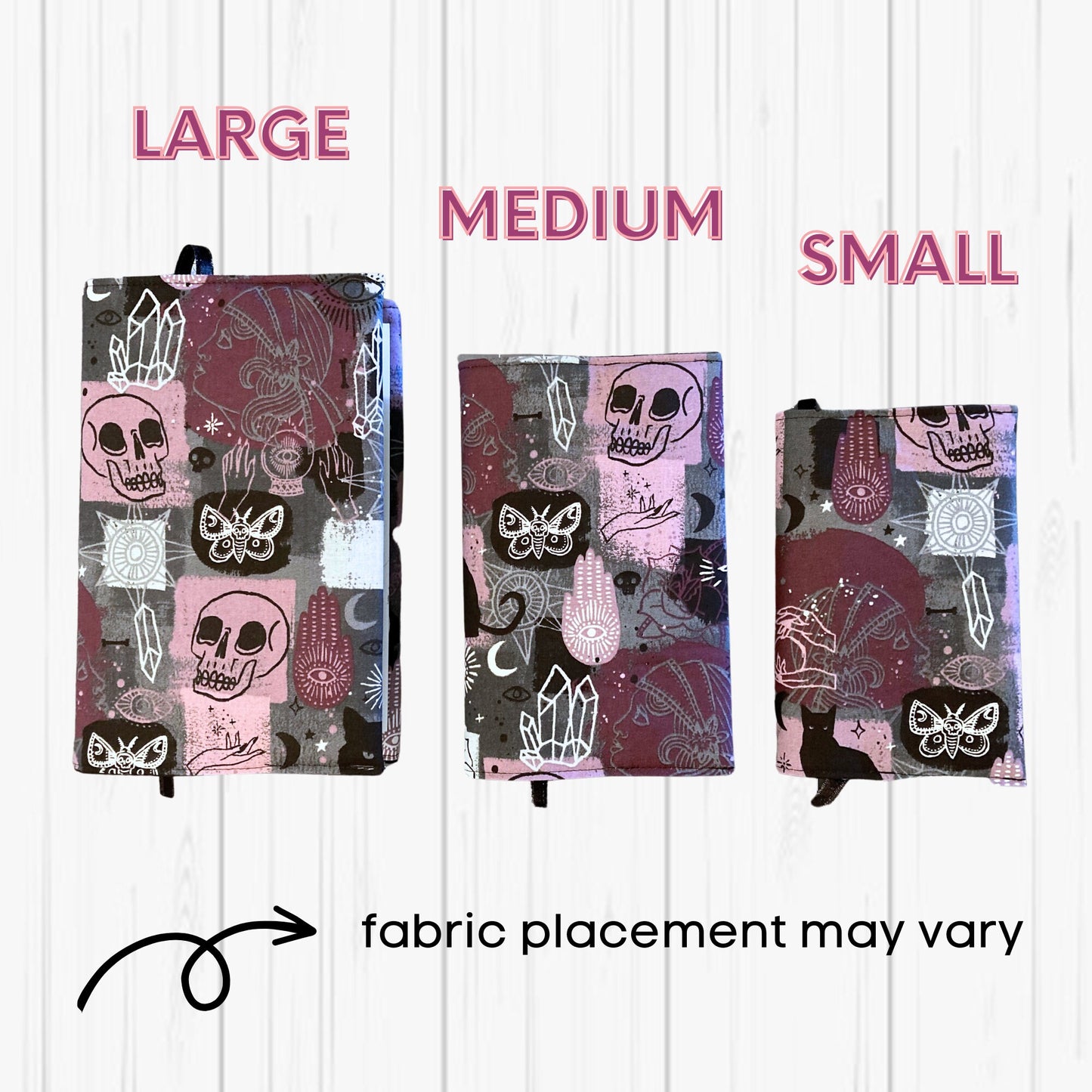 Skull Snake Moon Tarot Cards - Adjustable Book Cover