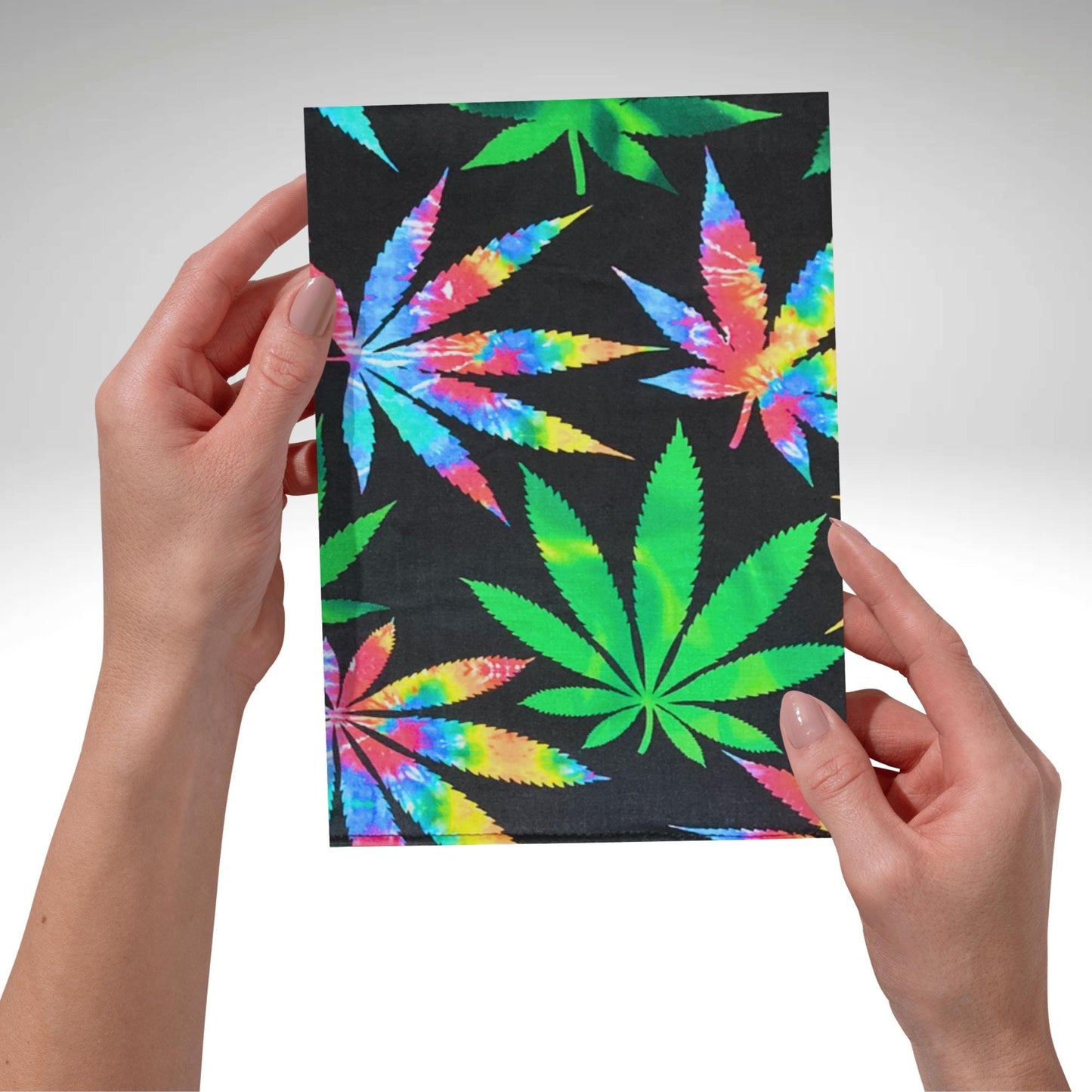 Pot Leaves - Adjustable Book Cover