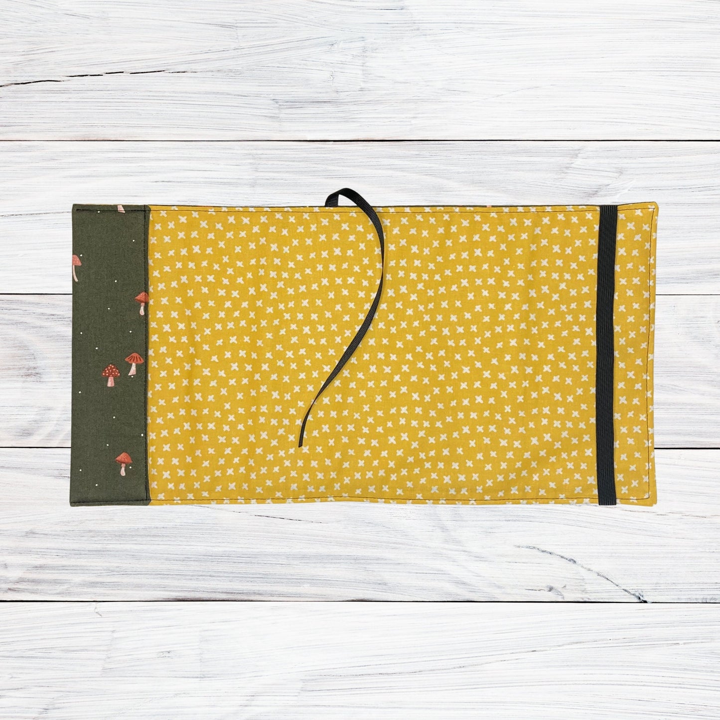 Tiny Mushrooms- Adjustable Book Cover