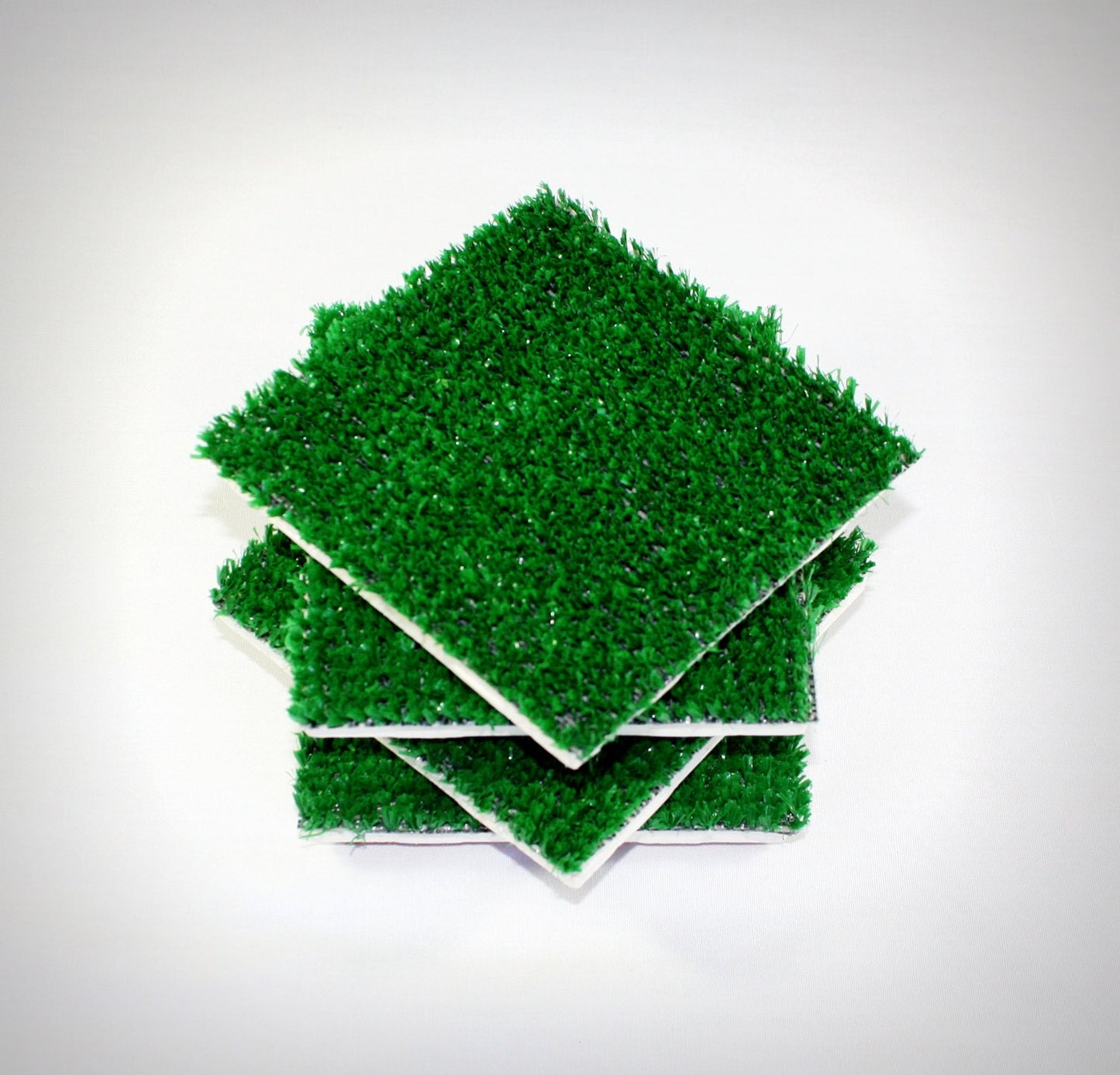 AstroTurf Sports Coasters – Set of 4, Handmade Man Cave Decor