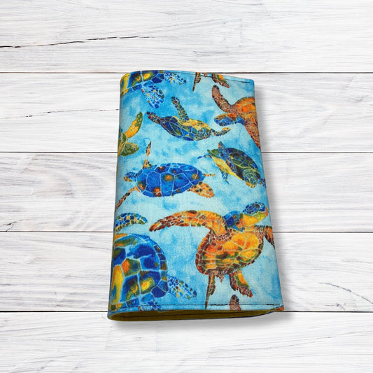 Sea Turtles- Adjustable Book Cover