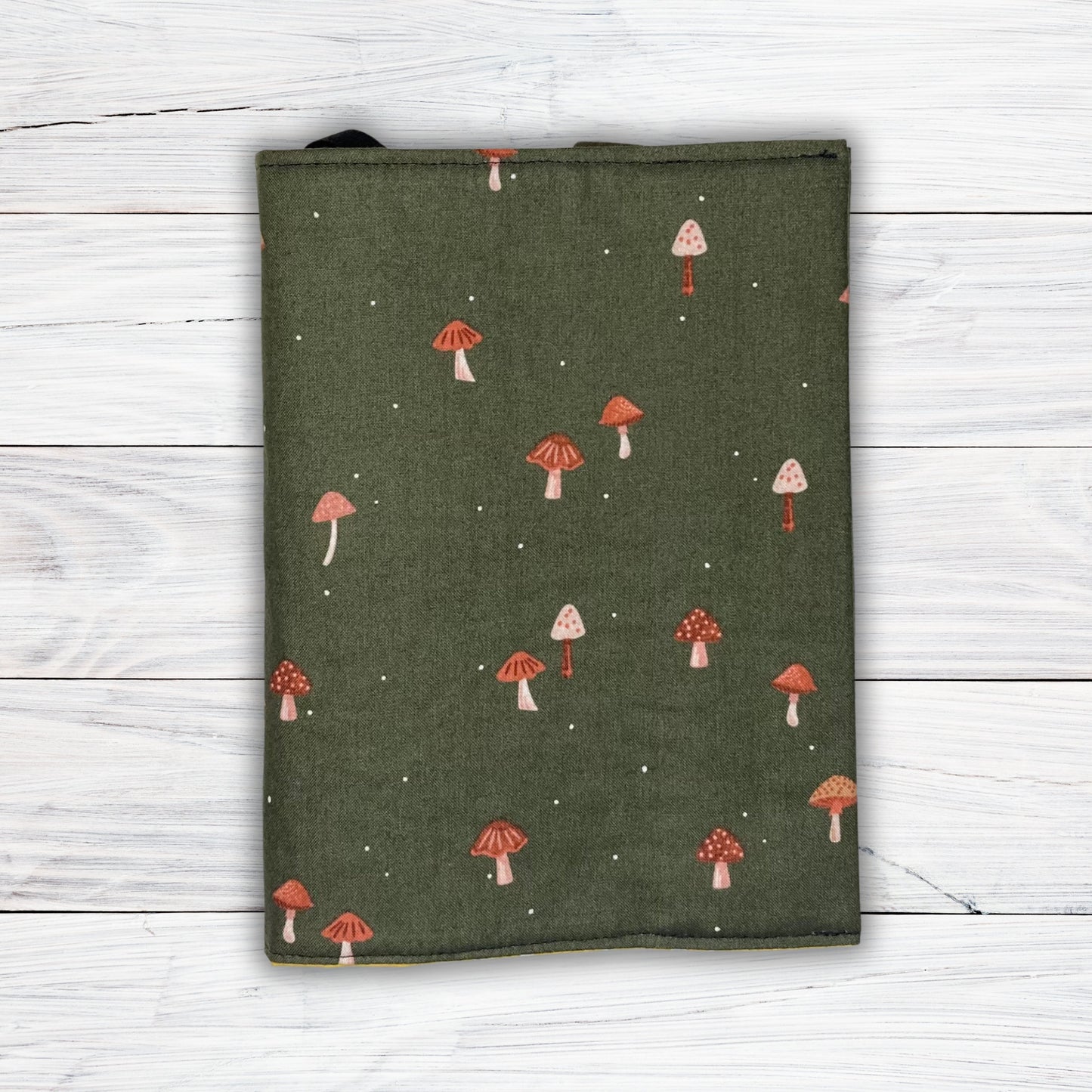 Tiny Mushrooms- Adjustable Book Cover