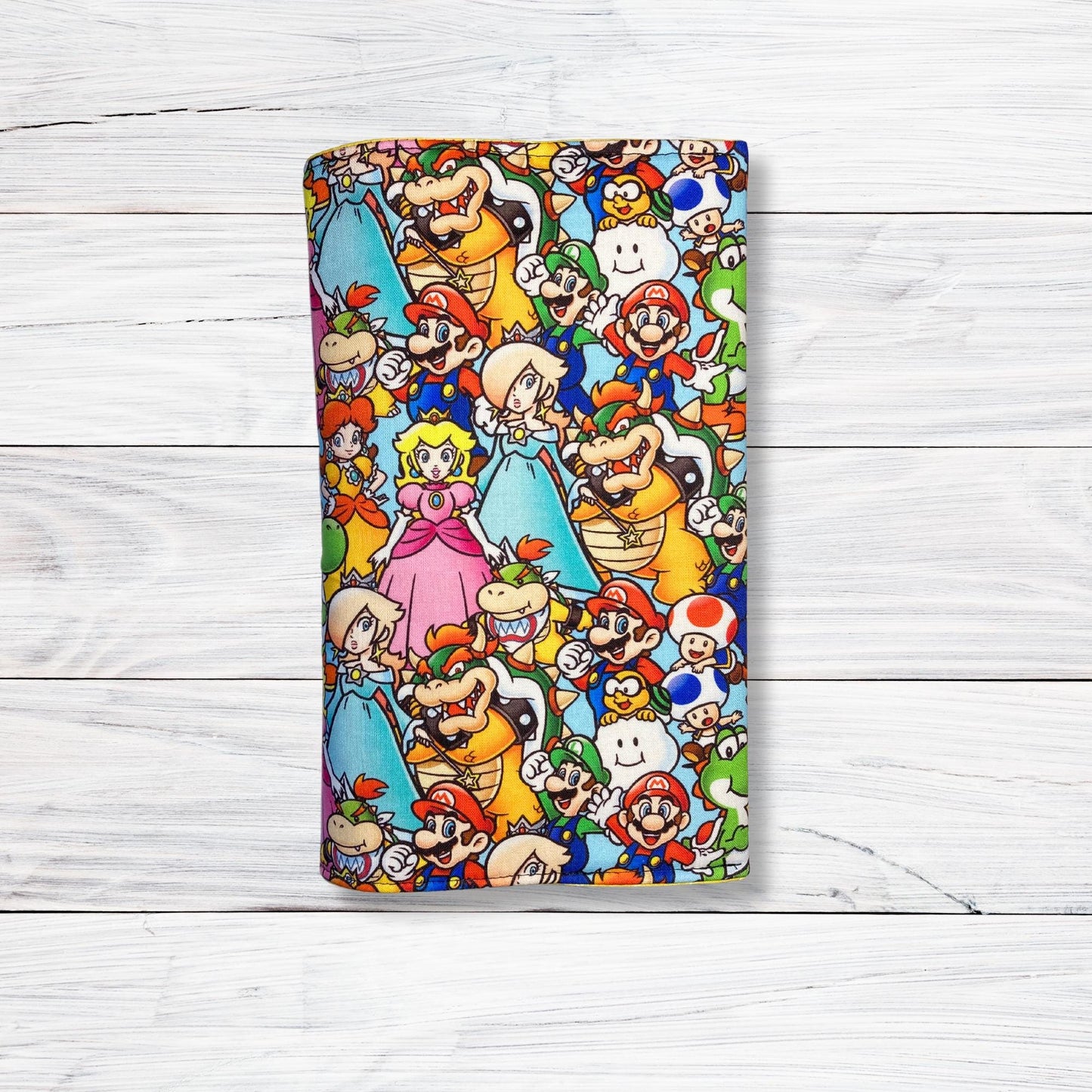 Mario Fabric - Adjustable Book Cover