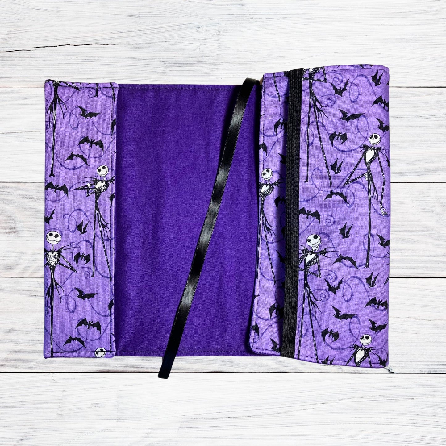 Purple Jack and Bats - Adjustable Book Cover