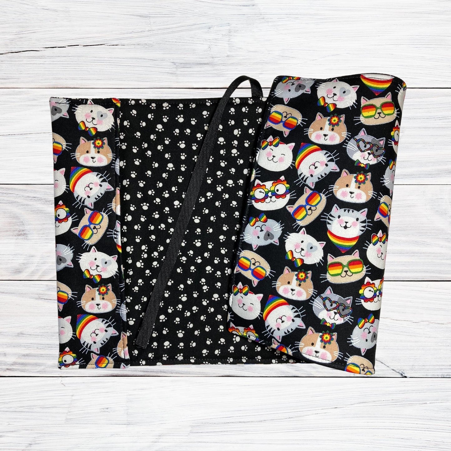 Rainbow Cats - Adjustable Book Cover