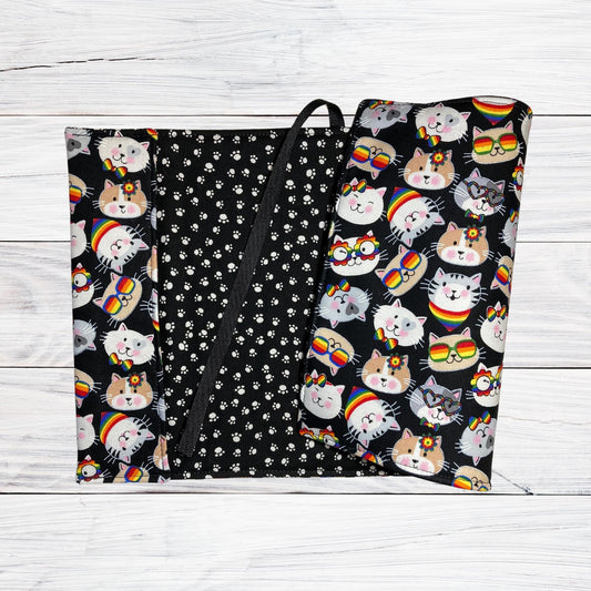 Rainbow Cats - Adjustable Book Cover